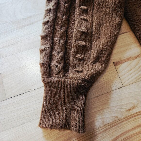 3/$15 medium brown sweater - Picture 2 of 5